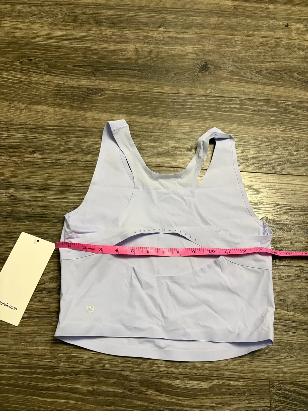 NWT Lululemon Fast and Free Tank Top *Light Support (Serene Blue) Size M